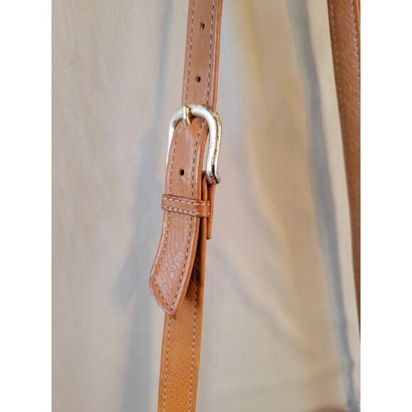 Fossil Brown Leather Crossbody Messenger Bag Purse Pockets Adj Strap - Picture 11 of 14